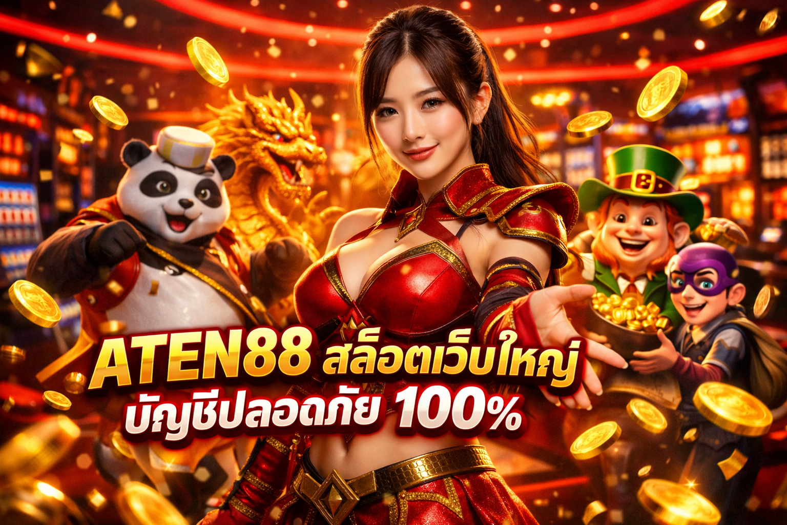 ATEN88 สล็อตเว็บใหญ่ บัญชีปลอดภัย 100%