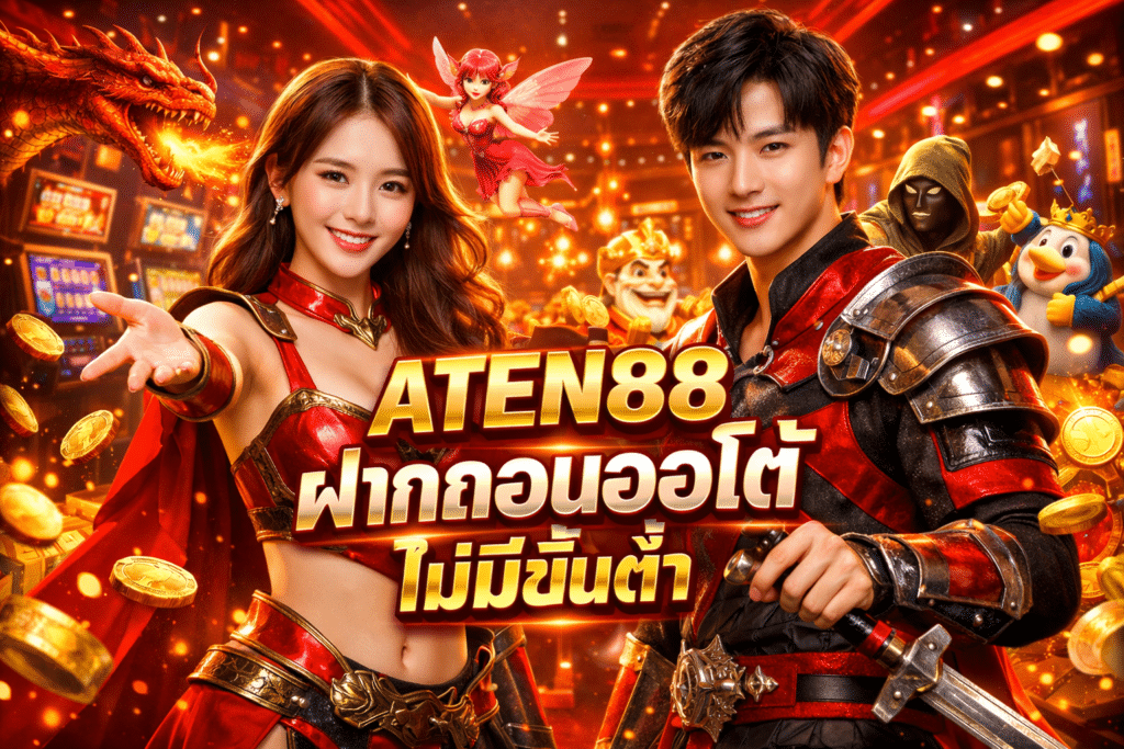 ATEN88 ฝากถอนออโต้ ไม่มีขั้นต่ำ