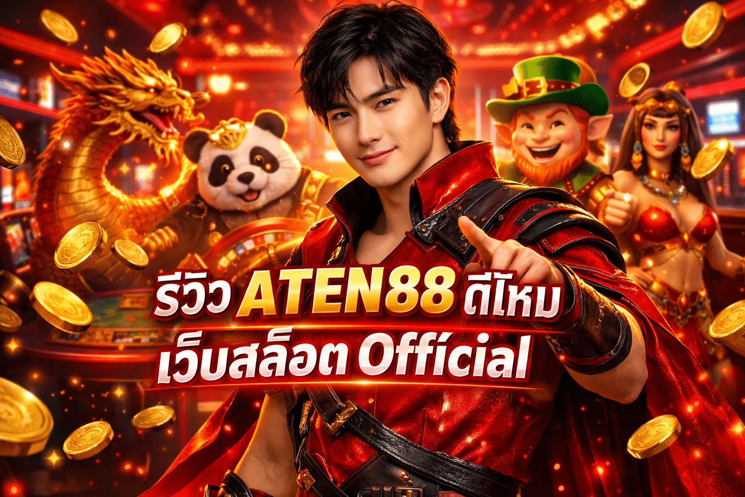 รีวิว ATEN88 ดีไหม เว็บสล็อต Official